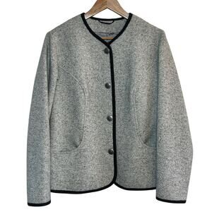 Lodenwalker Made in Austria Pure New Wool Size XL Button Up Cardigan Sweater